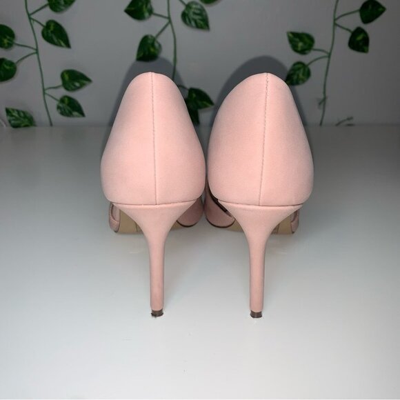 Call it Spring Heels Women’s Size 7 US Pink Vegan Pointy Toe D’Orsay Stiletto - Picture 8 of 9